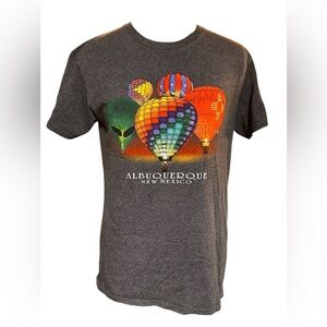 Vintage Albuquerque Balloon Festival Shirt Adult Small Hot Air Balloons 90s Tee